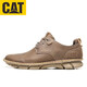Carter Cat Casual Lederschuhe Herrenschuhe Low Top Martin Boots Kuh Leder Arbeitsschuhe Herren Herbst Neue Style Khaki 40