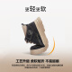 Warrior Shoes Official Men's Shoes Martin Boots Men's Spring and Summer High Top Shoes New Light Casual Shoes Light Sports Sports Men Black 40