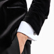 Emporio Armani/Armani Flaghip de acero para hombres Trapezoidal color liso formal EGS3129040-SILVER