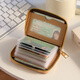 
MAIWEINIins style cute card bag small large capacity multi-card card case ultra-thin simple and exquisite driving license bag change Pai Star organ model [9 cards + 2 ID positions]