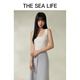 THE SEA LIFE欧海一生 多色吊带背心女24春夏新款内搭针织背心15736 米灰色 M