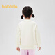 Balabala Girls Sweatshirt Sweet mignon Top Cartoon Imprimé d'automne tenue beige 10302 110cm