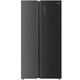 Midea Midea first-class energy-efficient air-cooled frost-free BCD-618WKGPZMA star gray dual-inversion refrigerator