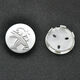 Dongfeng Peugeot hub cap 307 308 408 508 3008 4008 5008 logo tire center cover standard accessories silver [flat standard] 1 piece
