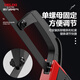 DELIXI ELECTRIC Mini Hacksaw Stand Handmade Small Hacksaw Hand Saw Pocket Saw Bow Band Saw Blade Aluminum Alloy