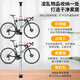 THINKRIDER Mountain Road Balance Bike Top-to-Heaven and Floor Pillar Wall Rack Children's Vehicle Display Hook Vertical Parking Rack [Enhanced and Bold] 3-meter model with 2 pairs of aluminum hooks
