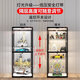 LEGO display cabinet household handicraft display stand dust-proof transparent glass cabinet up to storage toy model display cabinet custom shot contact customer service