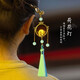 Two Worlds Huan Palace Lantern Luminous Hairpin Girl Ancient Style New Chinese Style Tassel Step Shaking Hairpin Plate Hair Accessory Hanfu Cheongsam Halloween Hairpin + Hairpin Box