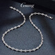 GsunG platinum necklace men's PT950 new style pig nose necklace fashionable shiny platinum women's necklace 8-character chain priced by gram contact before bidding
