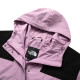 TheNorthFace North Windproof Jacket Women's Spring New Outdoor Sports Leisure Jacket Waterproof Breathable Contrast Color Hooded Jacket PO2/Purple XL/170