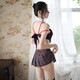 性感睡衣连体女极度诱惑套装女仆装吊带透视蕾丝角色扮演丝袜情趣 7027护士套装(粉色)