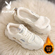 Playboy (Playboy) Damenschuhe für Winter Daddy Schuhe für Frauen plus Samtschuhe für Frauen kaltdichte Baumwollschuhe für Frauen warme Sportschuhe für Frauen 1623 Beige 37