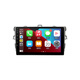 Zhuo Yonghang is suitable for Toyota's new and old Corolla Reling Android central control high-definition display large-screen navigation device all-in-one modification 1+16G/WIFI version official standard configuration