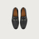 Ferragamo men's black penny loafers 0762636_3E _ 80 gift for boyfriend