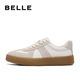Belle Zhai Xiaowen's same style casual shoes men's spliced retro moral training shoes sports sneakers Encounter White 42