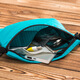 GOX multi-function storage bag travel makeup bag business trip washing bag clothes storage bag washing bag waterproof men lake blue