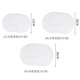 Baiji steamer cloth 5 pieces, 30cm round steamed buns, steamer paper pad, non-stick drawer cloth, silicone steamer pad