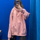阿迪达斯 （adidas）三叶草卫衣男装春秋新款套头印花休闲舒适运动连帽衫 HH9435  M