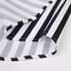 Talentiertes Yijia Schwarz-Weiß vertikal gestreiftes Hemd Herren-Langsamen trendy hübsches Frühling Slim Cotton Free Bügelgeschäft Casual Herren Fashion Shirt Navy Blue Striped CZLX5009 42/2xl/180