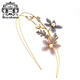 Royal sasa royal salsa hair accessories headband headband pressure hair headband light luxury imitation pearl flower hair clip
