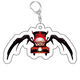 Charles Train Keychain acrílico Choo Charles Children's School Bag Pends Spider Train A+B+C Altura aproximadamente 5 cm