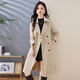 
AEMAPE Hangzhou Italian-French Fashionable and versatile slim mid-length windbreaker jacket for women 2025 spring and autumn new style of expensive lady top Mika-L