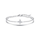 KZD Old Phoenix 999 Silver Bracelet Girls Star Bracelet Bracelet Light Luxury Niche Exquisite Bracelet Feeling Bracelet Star Can Double Layer Bracelet-s925 Silver