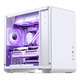 JONSBO U4 Mini white MATX chassis (MATX motherboard/360 cold arrangement/side transparent tempered glass/supports back-plug motherboard/330-420mm graphics card)
