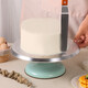 Baijie cake decorating table turntable baking tools aluminum alloy birthday cake household commercial special tools rotating anti-slip 10-inch decorating table
