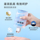 Wunuo (UNO) Set Facial Cleanser Toner -Lotion -Creme für die Hautpflege für Herren, Feuchtigkeit und feuchtigkeitsspendende 3 Stücke gefärbte blaue Reinigung + Feuchtigkeitscreme + Toner