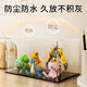 Acrylic board storage display box transparent dustproof Lego ornaments display cabinet Bubble Mart storage box height 20CM exhibition hall standard ultra high definition length/width 30*15CM