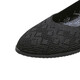Skechers women's shoes 2025 spring fashion trend comfortable casual shoes daily simple solid color walking shoes BLK 36