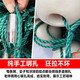Yuxige fishing net fish pond fishing net pulling net scraping fish net seine net dragging fish net 2-finger partition clear pond net holding net partition net 2 meters high 30 meters long 2 fingers thick 9 strands weighted pendant