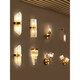 
XMSJmnuhg light luxury crystal wall light living room background wall aisle stairs light modern bedroom bedside lamp atmospheric lamp L B9928-2