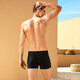 Yingfa (YINGFA) Boxer Swimming Bottoms Men's Adult Fitness and Casual Swimming Bottoms Comfortable Large Size Y3937-1 M (waist circumference 74-78 cm)