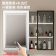
Haisongda stainless steel bathroom cabinet combination ceramic integrated 110cm wash basin 120 large apartment bathroom wash basin cabinet milk color 12048cm cabinet arc basin
