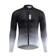 
WOSAWE road bike riding suit men's long sleeves spring and summer quick-drying breathable bicycle suit silicone pad riding trousers simple change-black and white top simple style M (suitable for 60-70 Jin [Jin equals 0.5 kg])