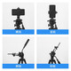 Yunteng 691 Mobile Phone Live Stand Shooting Video Outdoor Anti-Shake Gimbal Multifunction Moundation, установленная на ветроизрезости, фотопродажная фотография.