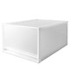 MUJI polypropylene glove box/drawer type/deep storage box toy organizer plastic storage storage glove box