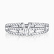 Pt.Charm platinum ring PT950 geometric V-shaped living ring female personality trendy cool sparkling letters female luxury tail ring customized 2.7 grams more refund less replenishment please contact customer service for details