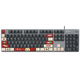 罗技（Logitech）K845机械键盘游戏电竞有线键盘电脑办公键盘个性定制键帽版送男生女友礼物 K845火锅键帽版 茶轴