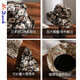 Mr DUCK赫本风 高级感遮阳帽女大帽檐可折叠渔夫帽防晒 大小头围妈妈布帽 MS236607陌上花石蓝（进口棉麻） M （适合55-57cm头围）