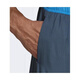 阿迪达斯 （adidas）男士泳裤带logo防水舒适透气FJ3881 Shock Cyan 2X n 2XL