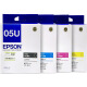 爱普生（EPSON）原装打印机05U 05N黑色彩色墨盒用于WF-4838/WF-7848打印机墨盒 原装墨盒05U青色（约打印1200页）