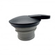 1JBS2046/2047/9201 Aislamiento de agua caliente Pot termo termo biberón accesorios de tapa de tapa de tapa Temei tapa de tapa negra