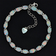 DL 1998 Fat Donglai same style opal stone bracelet trendy artificial opal oval national fashion hip-hop fashion niche gemstone blue