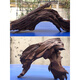 Jphznb Purple Teak Wood Fine 45-60 см. Натуральный аквариум.