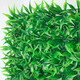 Win the show, simulated plant wall, green plant wall background wall, green simulated plant mall advertising door head artificial decoration, broad-leaf grass 40*60CM piece