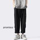 POUM National Trend Brand Men's Clothing Joint 2022 Autumn New Fashion Brand Lo suelta Pantalones heterosexuales de los hombres Pantalones casuales versátiles Men YXXS-A683 Militar Green M [sugerido 90-110Jin [Jin equivale a 0.5 kg]]