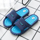 Jiang Xiaoguo 2023 New Slippers for Men Summer Non-Slip Indoor Home Fashion Bathroom Couple Home Massage Outerwear Sandals for Men Dark Blue (9859) 40 (40-41)